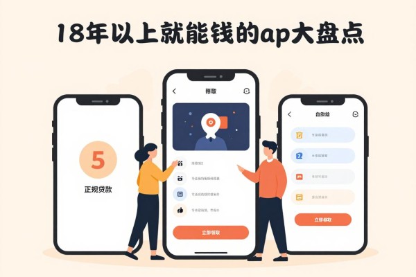18岁以上就能借钱的app大盘点，这5个正规贷款平台速收