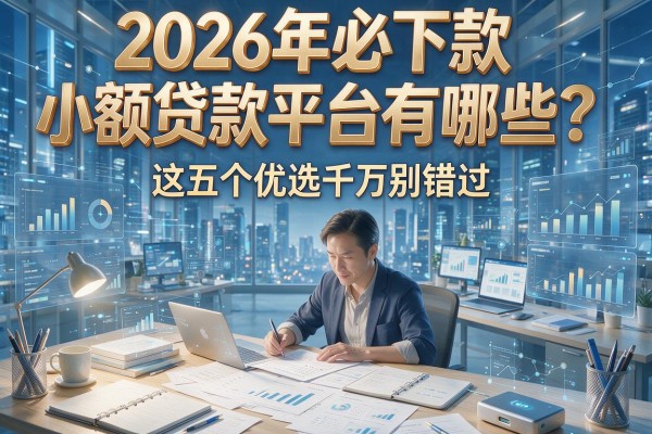 2026年必下款小额贷款平台有哪些？这五个优选千万别错过！