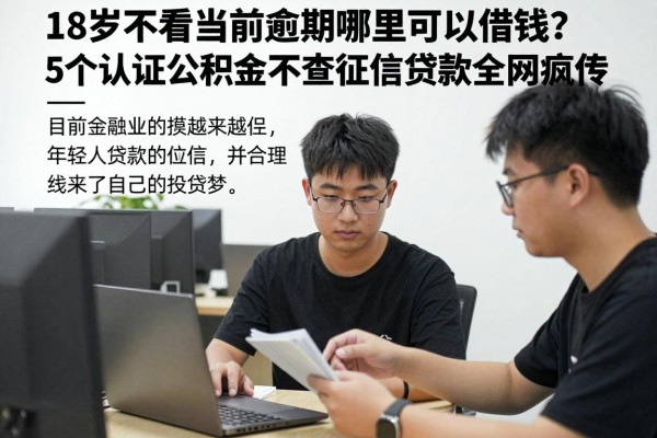 18岁不看当前逾期哪里可以借钱？5个认证公积金不查征信贷款全网疯传