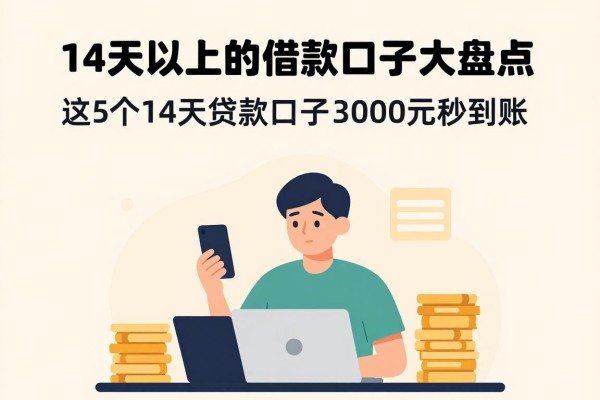 14天以上的借款口子大盘点!这5个14天贷款口子3000元秒到账,急用钱速看