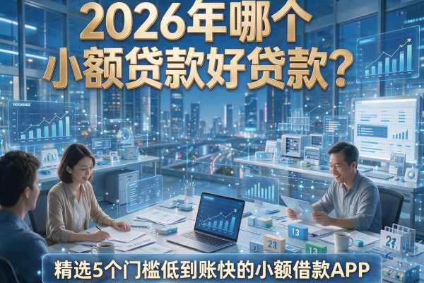 2026年哪个小额贷款好贷款？精选5个门槛低到账快的小额借款APP