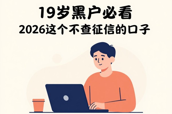 19岁黑户必看!2026这5个不查征信的口子,大额速批4000解燃眉之急