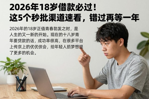2026年18岁借款必过!这5个秒批渠道速看,错过再等一年