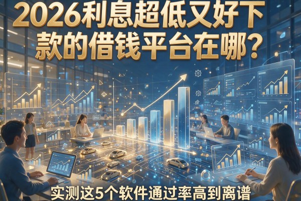 2026利息超低又好下款的借钱平台在哪?实测这5个软件通过率高到离谱!