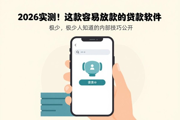 2026实测！这5款最容易放款的贷款软件，极少人知道的内部技巧公开