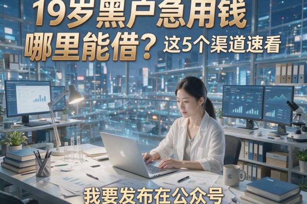 19岁黑户急用钱哪里能借？这5个渠道速看，本篇细致拆解！