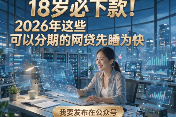 18岁必下款！2026年这些可以分期的网贷先睹为快