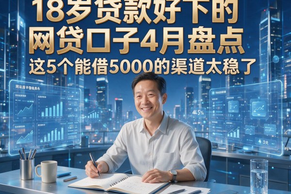 18岁贷款好下的网贷口子4月盘点,这5个能借5000的渠道太稳了