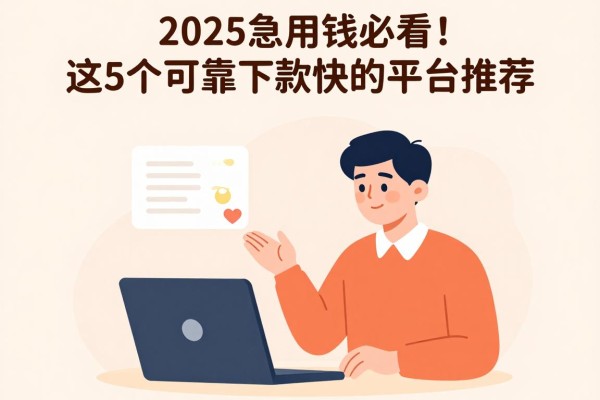 2025急用钱必看！这5个可靠下款快的平台推荐，手机借钱绑银行卡秒到账
