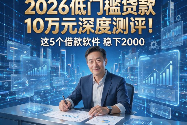 2026低门槛贷款10万元深度测评!这5个借款软件稳下2000