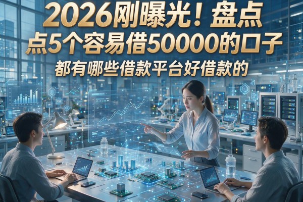 2026刚曝光!盘点5个容易借50000的口子,都有哪些借款平台好借款的?