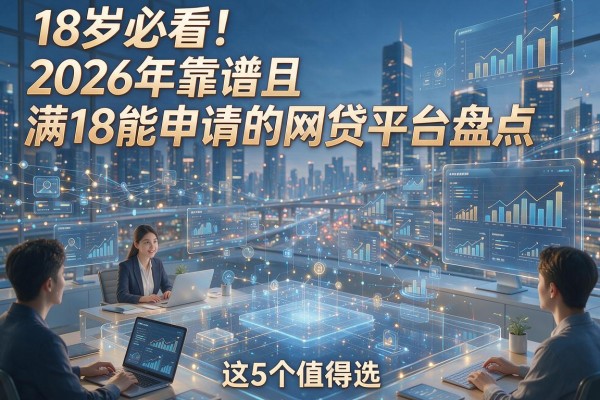18岁必看!2026年靠谱且满18能申请的网贷平台盘点,这5个值得选!