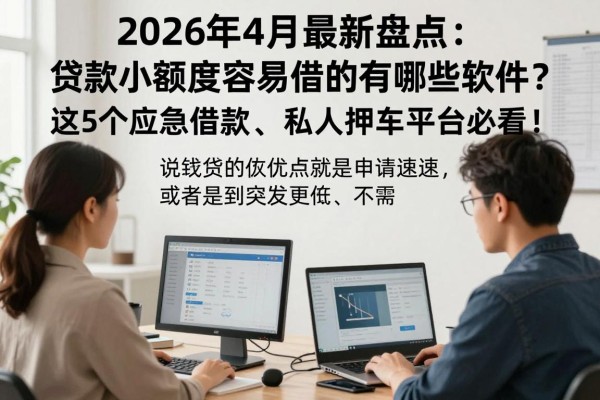 2026年4月最新盘点:贷款小额度容易借的有哪些软件?这5个应急借款、私人押车平台必看!