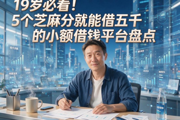 19岁必看!5个芝麻分就能借五千的小额借钱平台盘点