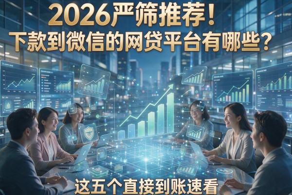 2026严筛推荐!下款到微信的网贷平台有哪些?这五个直接到账速看!
