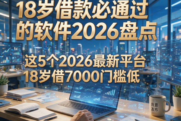 18岁借款必通过的软件2026盘点,这5个2026最新平台18岁借7000门槛低!