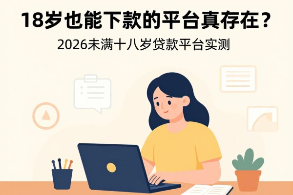 18岁也能下款的平台真存在？2026未满十八岁贷款平台实测，这5个借5000的口子体验尚可
