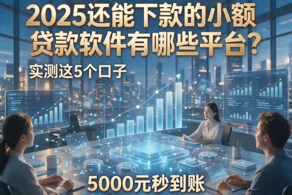2025还能下款的小额贷款软件有哪些平台?实测这5个口子,5000元秒到账!