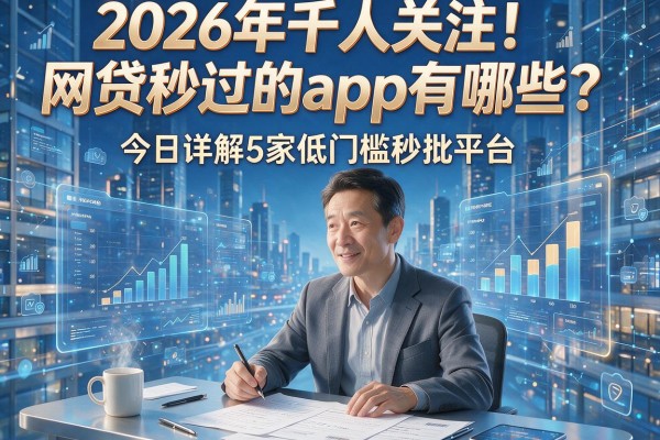 2026年千人关注！网贷秒过的app有哪些？今日详解5家低门槛秒批平台