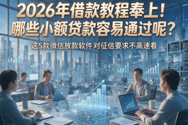 2026年借款教程奉上！哪些小额贷款容易通过呢？这5款微信放款软件对征信要求不高速看