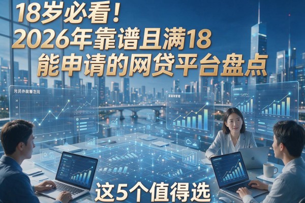 18岁必看！2026年靠谱且满18能申请的网贷平台盘点，这5个值得选！