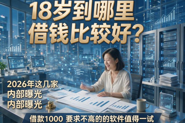 18岁到哪里借钱比较好？2026年这几家内部曝光、借款1000要求不高的软件值得一试