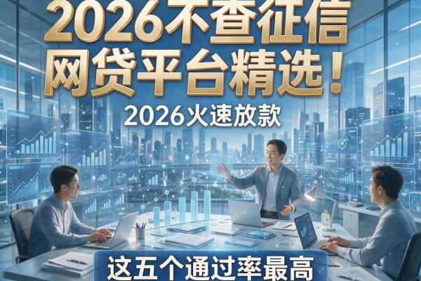 2026不查征信网贷平台精选！2026火速放款，这五个通过率最高