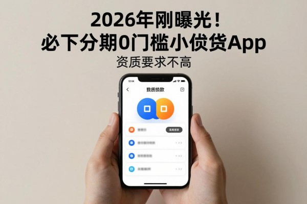 2026年刚曝光!这5个借款50000必下分期0门槛小额贷款app,资质要求不高
