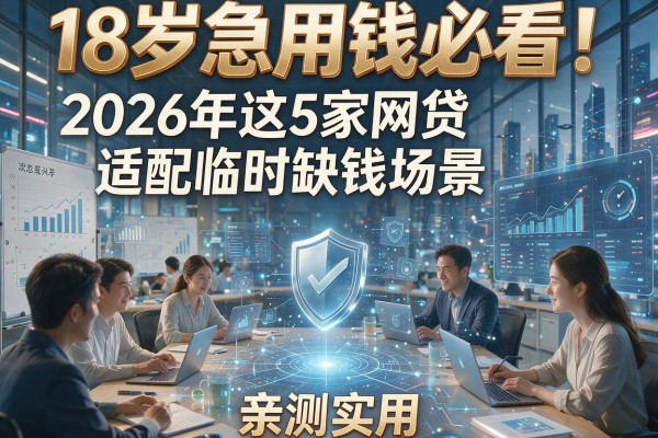 18岁急用钱必看!2026年这5家网贷适配临时缺钱场景,亲测实用