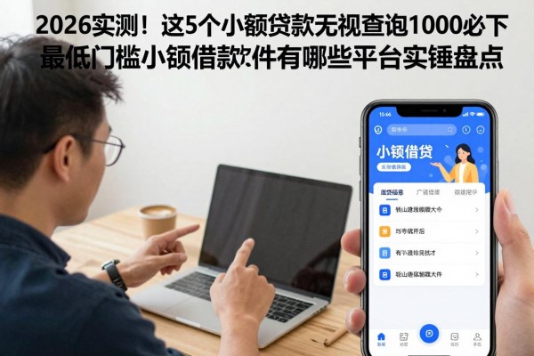 2026实测!这5个小额贷款无视查询1000必下,最低门槛小额借款软件有哪些平台实锤盘点
