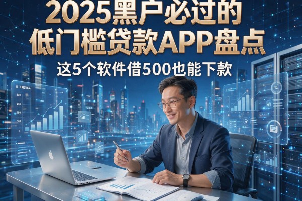 2025黑户必过的低门槛贷款APP盘点,这5个软件借500也能下款!