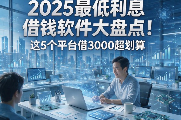 2025最低利息借钱软件大盘点!这5个平台借3000超划算