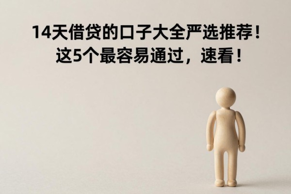 14天借贷的口子大全严选推荐！这5个最容易通过，速看！
