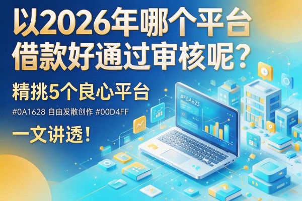 2026年哪个平台借款好通过审核呢?精挑5个良心平台,一文讲透!