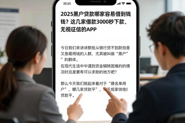 2025黑户贷款哪家容易借到钱?这几家借款3000秒下款、无视征信的APP亲测有效