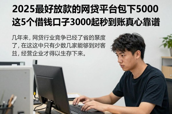 2025最好放款的网贷平台包下5000,这5个借钱口子3000起秒到账真心靠谱