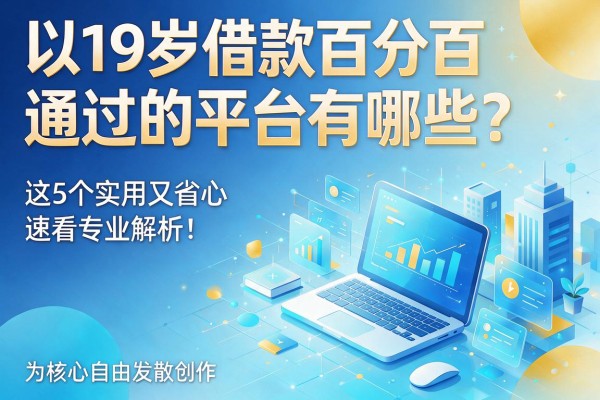 19岁借款百分百通过的平台有哪些？这5个实用又省心，速看专业解析！