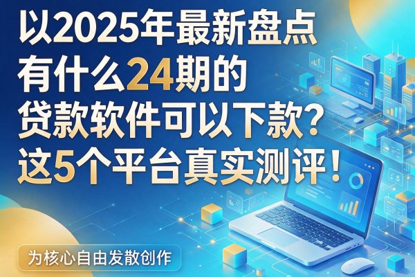 2025年最新盘点:有什么24期的贷款软件可以下款?这5个平台真实测评!