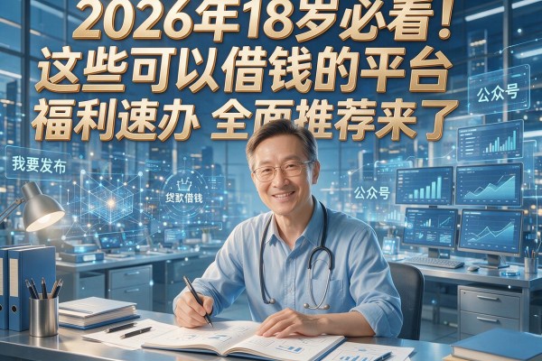 2026年18岁必看!这些可以借钱的平台福利速办,全面推荐来了