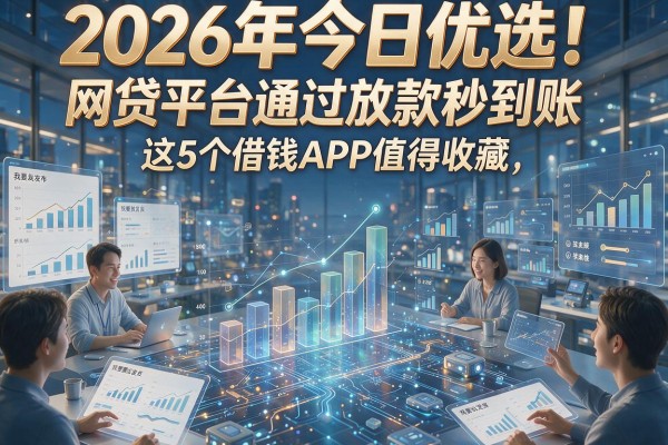 2026年今日优选！网贷平台通过放款秒到账，这5个借钱APP值得收藏