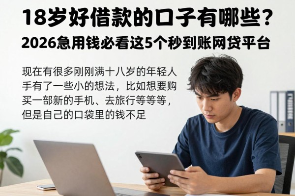18岁好借款的口子有哪些？2026急用钱必看这5个秒到账网贷平台