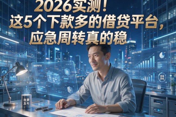 2026实测！这5个下款多的借贷平台，应急周转真的稳
