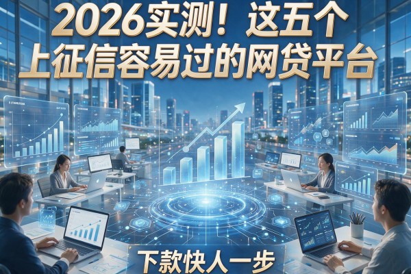 2026实测!这五个上征信容易过的网贷平台,下款快人一步