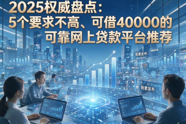 2025权威盘点：5个要求不高、可借40000的可靠网上贷款平台推荐