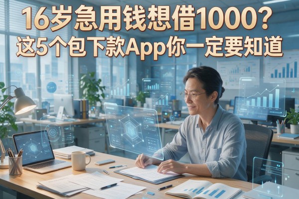 16岁急用钱想借1000?这5个包下款App你一定要知道!