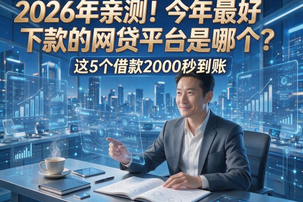 2026年亲测!今年最好下款的网贷平台是哪个?这5个借款2000秒到账