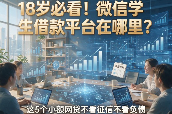 18岁必看!微信学生借款平台在哪里?这5个小额网贷不看征信不看负债