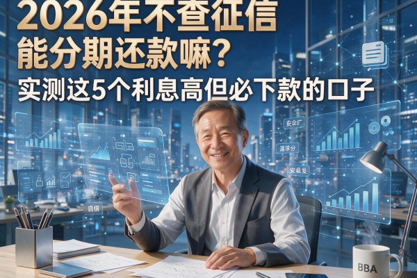 2026年不查征信能分期还款嘛?实测这5个利息高但必下款的口子