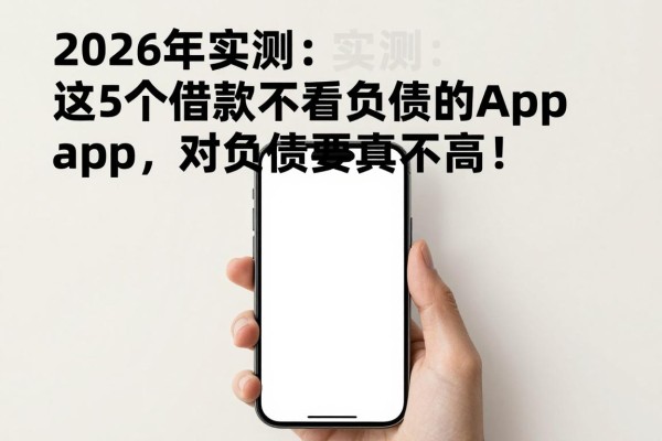 2026年实测:这5个借款不看负债的app,对负债要求真不高!