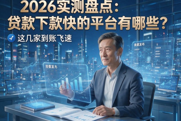 2026实测盘点:贷款下款快的平台有哪些?这几家到账飞速